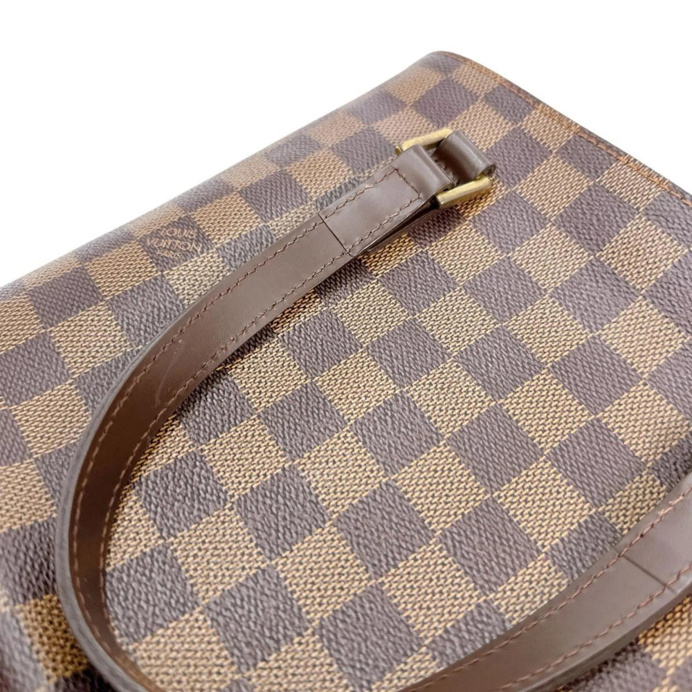 LOUIS VUITTON Authentic Brown Damier Canvas Bag - Picture 9 of 14